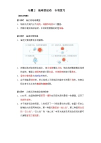 专题2 呼吸与消化——2023年小升初科学教科版专题复习四年级上册