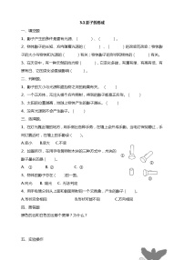 大象版 (2017)四年级下册第三单元 太阳、地球和月球1 影子的形成精品同步测试题