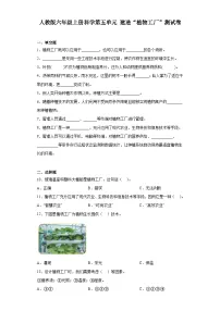 科学六年级上册17 设计与建造“植物工厂”精练