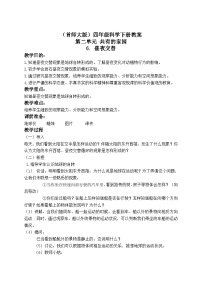 小学科学首师大版四年级下册6.昼夜交替获奖第四课时教学设计