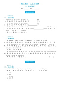 小学科学冀人版 (2017)二年级上册6 体验造纸一课一练