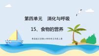 小学科学青岛版 (五四制2017)四年级上册15 食物的营养完整版教学ppt课件
