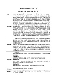 教科版 (2017)六年级上册6.观察水中微小的生物优质课教案
