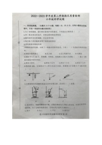 山东省德州市齐河县2022-2023学年六年级下学期期末考试科学试题