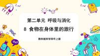 小学科学教科版 (2017)四年级上册8.食物在身体里的旅行精品教学课件ppt