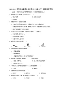 2022-2023学年河北省唐山市迁安市三年级下学期期末科学试卷（含解析）