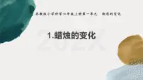 小学苏教版 (2017)1 蜡烛的变化优秀教学课件ppt