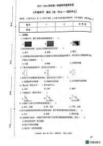 广东省深圳市龙岗区2023-2024学年六年级上学期1月期末科学试题