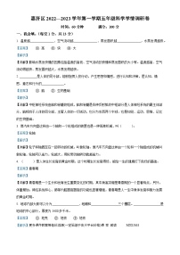 2022-2023学年河南省郑州市惠济区大象版五年级上册期末考试科学试卷