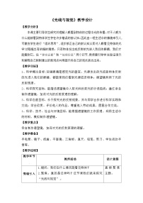 小学4 光线与视觉教案设计