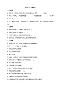 教科版 (2017)四年级下册5.岩石、沙和黏土随堂练习题