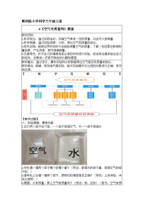 小学科学教科版 (2017)三年级上册4.空气有质量吗教案