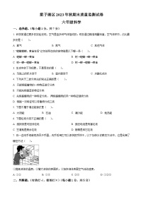 2023-2024学年湖北省鄂州市梁子湖区人教版六年级上册期末质量监测科学试卷（原卷版+解析版）