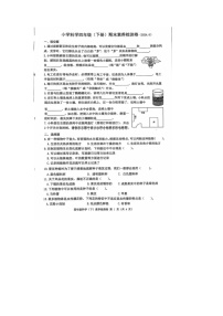 浙江省嘉兴市桐乡市2023-2024学年四年级下学期期末科学试题