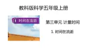 小学科学教科版 (2017)五年级上册1.时间在流逝一等奖教学ppt课件
