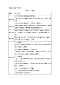 小学科学教科版（2024）四年级下册4.茎和叶教案设计