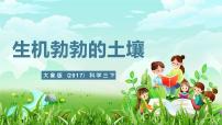 小学科学大象版（2024）三年级下册（2017）第四单元 土壤，生命的家园1 生机勃勃的土壤优质ppt课件