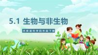 科学四年级下册（2017）15 生物与非生物获奖课件ppt
