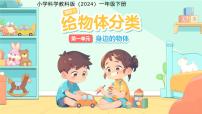 小学科学教科版（2024）一年级下册（2024）第一单元 身边的物体2.给物体分类课前预习课件ppt
