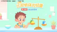小学科学教科版（2024）一年级下册（2024）3.比较物体的轻重教学演示课件ppt