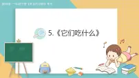 教科版（2024）一年级下册（2024）它们吃什么评课ppt课件