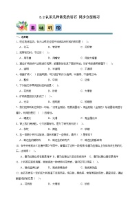 教科版（2024）四年级下册认识几种常见的岩石精品同步达标检测题