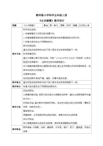 教科版（2024）五年级上册认识棱镜优质课教案设计