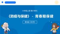小学科学青岛版（六三制）(2024)六年级上册青春期保健教学课件ppt