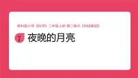 教科版（2024）二年级上册（2024）夜晚的月亮课文内容ppt课件