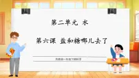 苏教版（2024）一年级下册（2024）盐和糖哪儿去了示范课ppt课件