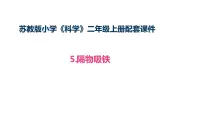 苏教版（2024）二年级上册（2024）5 隔物吸铁教课ppt课件
