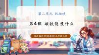科学二年级上册（2024）2 单元 玩磁铁4 磁铁能吸什么优质教学ppt课件