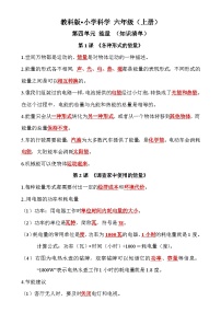 小学科学教科版（2024）六年级上册电能和磁能导学案