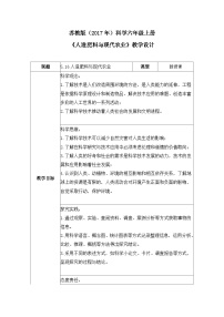 苏教版（2024）六年级上册人造肥料与现代农业教案