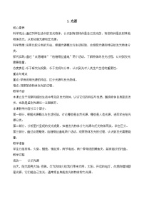 小学科学苏教版（2024）五年级上册光源教案
