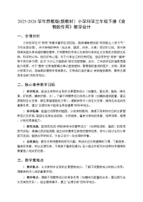 科学20 食物的作用教案