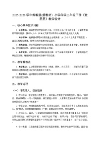 小学科学苏教版（2024）二年级下册（2024）6 数星星​教案设计