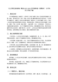 小学科学湘科版（2024）二年级下册（2024）4 认识常见的植物教案设计