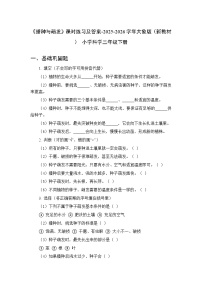 大象版（2024）2  播种与萌发课时作业