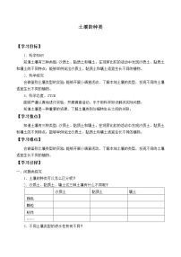小学科学湘科版 (2017)三年级上册3 土壤的种类导学案