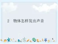 小学科学声音2.声音是怎样产生的背景图课件ppt
