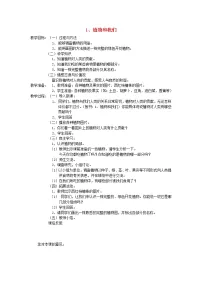 苏教版三年级下册4.植物和我们教案