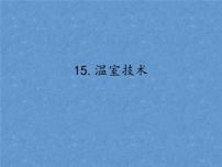 小学首师大版15.温室技术课前预习ppt课件