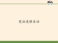 小学政治思品人教部编版六年级上册(道德与法治)2 宪法是根本法评课ppt课件