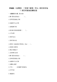 政治 (道德与法治)二年级下册第二单元 我们好好玩7 我们有新玩法精品当堂检测题