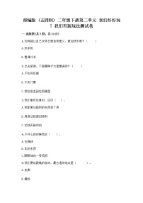 政治 (道德与法治)二年级下册第二单元 我们好好玩7 我们有新玩法精品同步练习题