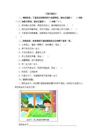 政治 (道德与法治)3 我不拖拉精练