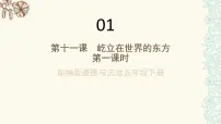 2021学年第三单元 百年追梦 复兴中华11 屹立在世界的东方课文配套课件ppt