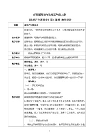 小学政治 (道德与法治)人教部编版五年级上册4 选举产生班委会优质教学课件ppt