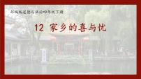 小学政治 (道德与法治)人教部编版四年级下册12 家乡的喜与忧课文内容ppt课件